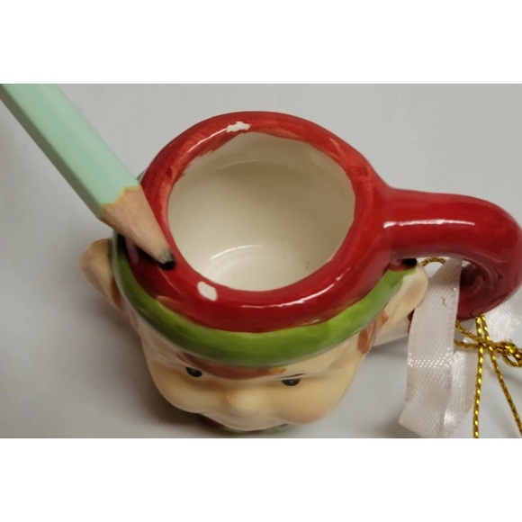 2021 Mr. Christmas Nostalgic Mini Mug Ornament Lot of 5 Holiday Ceramic 1.5 in. - Picture 6 of 11